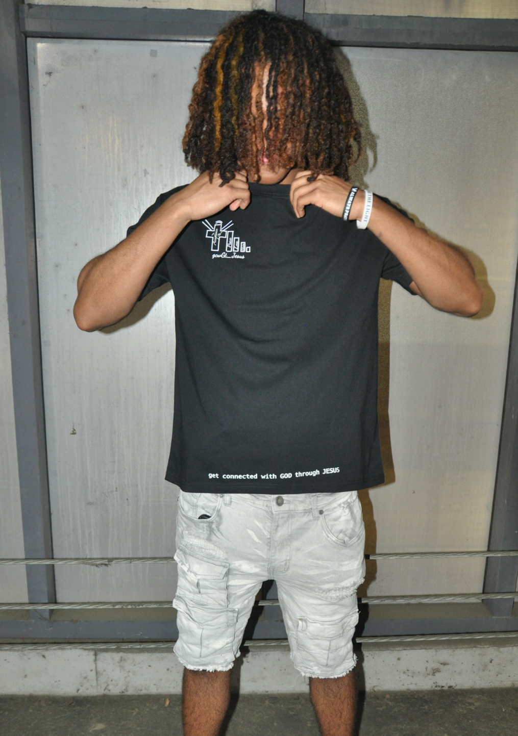 "MIDNIGHT SAINT" TEE