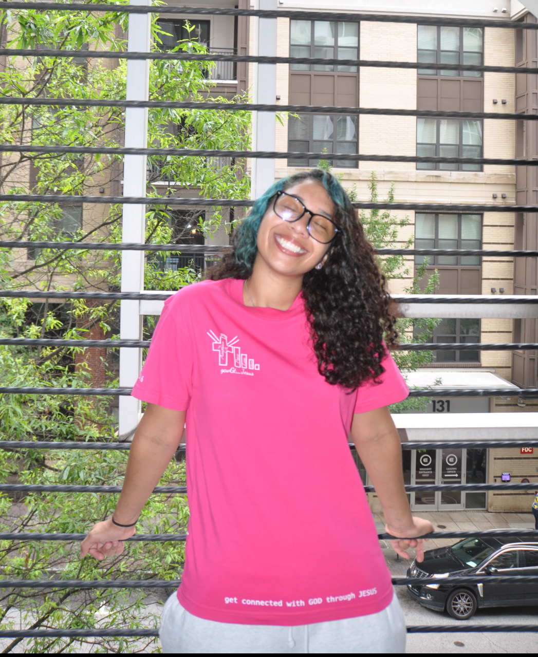 "ROSE OF SHARON" TEE