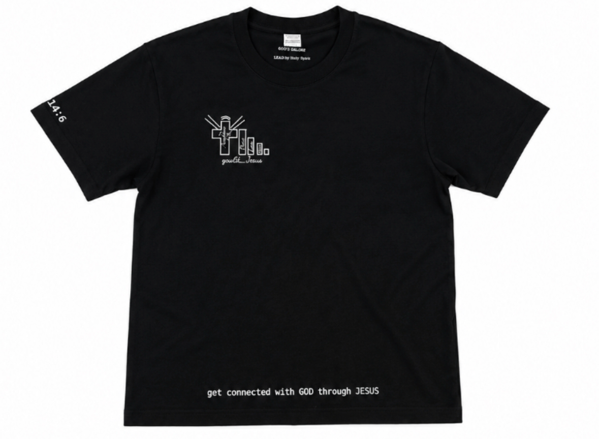 "MIDNIGHT SAINT" TEE