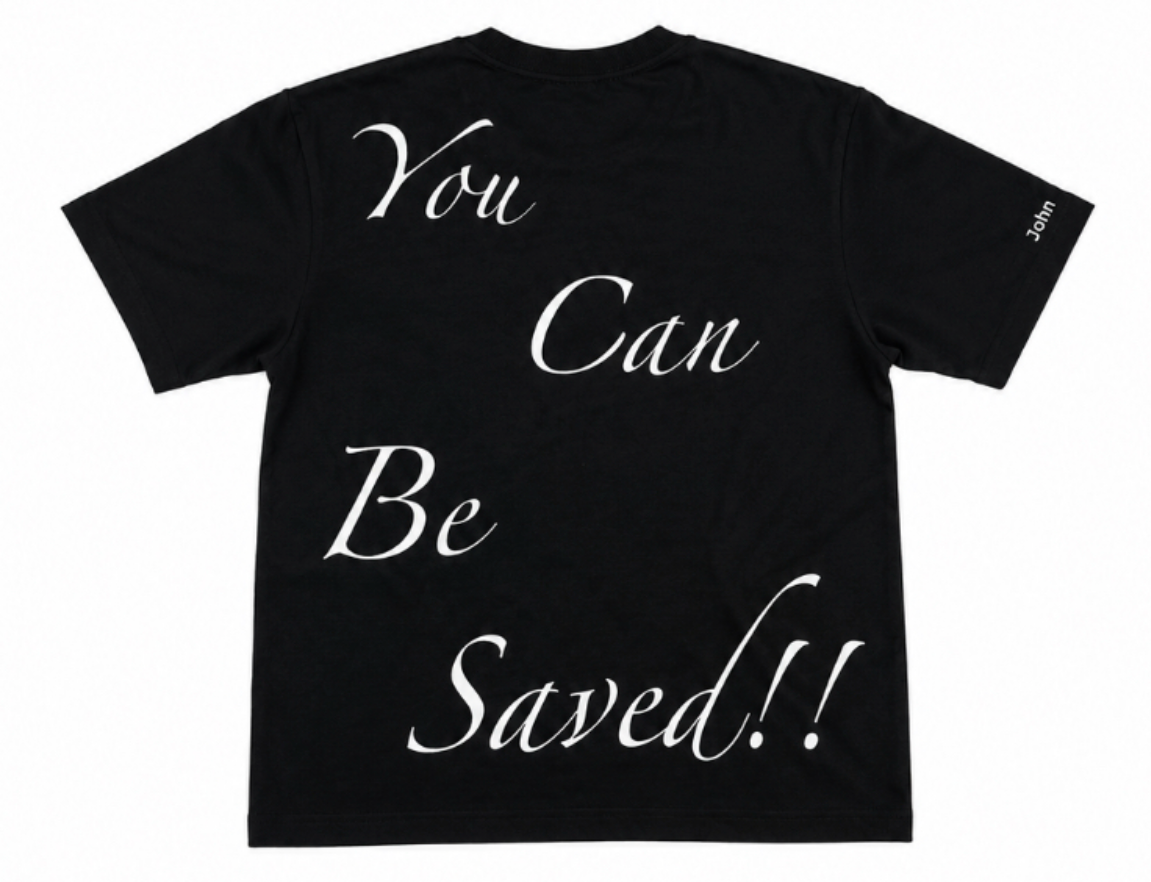 "MIDNIGHT SAINT" TEE