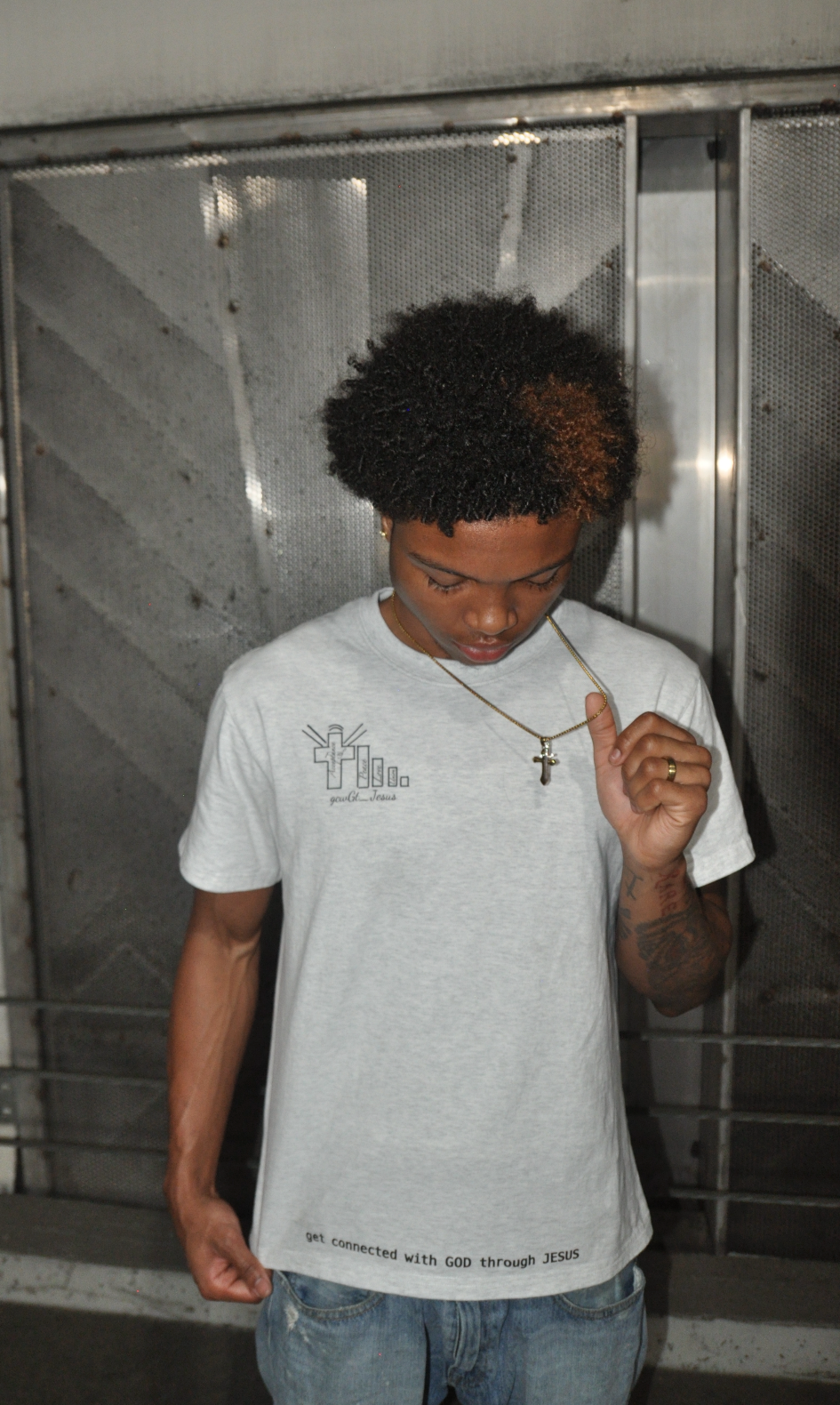 "STONE FAITH" TEE