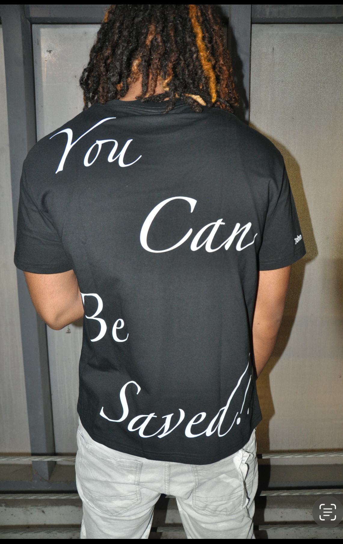 "MIDNIGHT SAINT" TEE